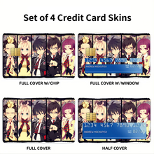Load image into Gallery viewer, Ao No Exorcist Credit Card Skins (4-in-1 Pack)
