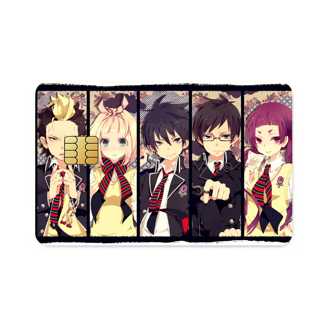 Ao No Exorcist Credit Card Skins (4-in-1 Pack)