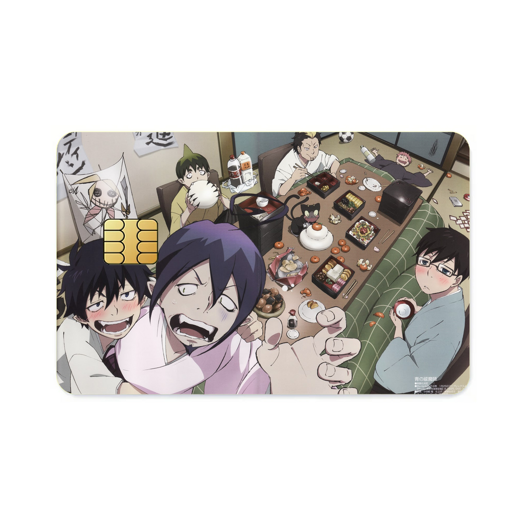 Ao No Exorcist Credit Card Skins (4-in-1 Pack)