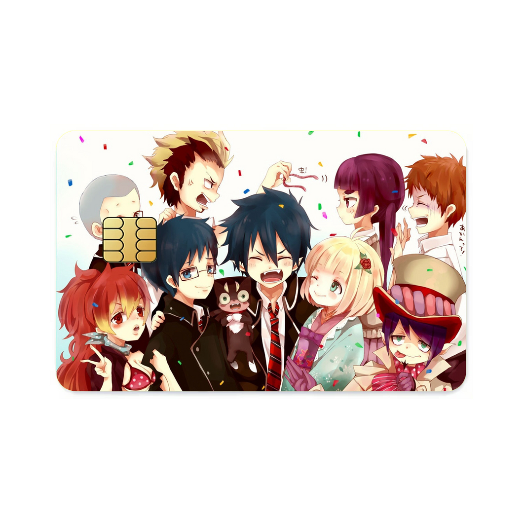 Ao No Exorcist Credit Card Skins (4-in-1 Pack)