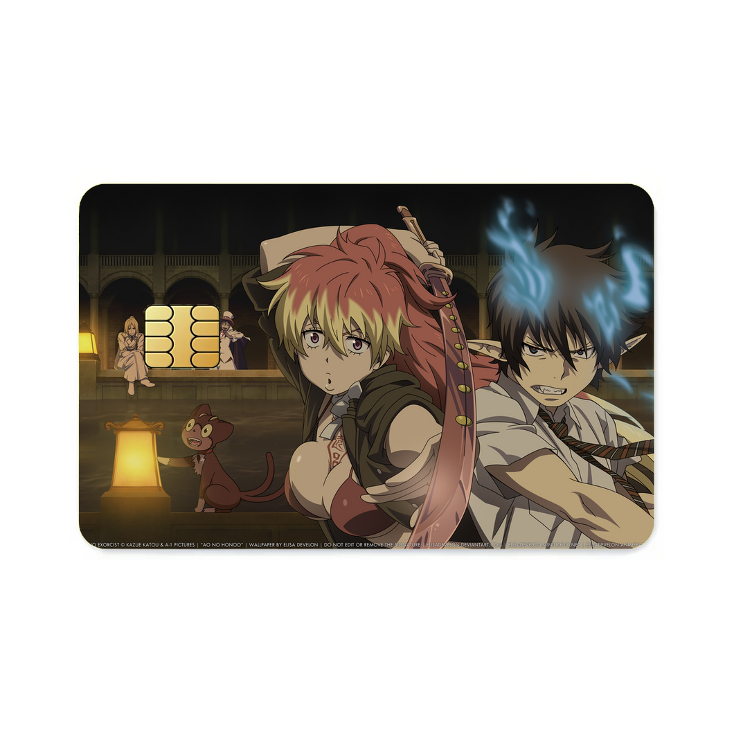 Ao No Exorcist  Credit Card Skins (4-in-1 Pack)