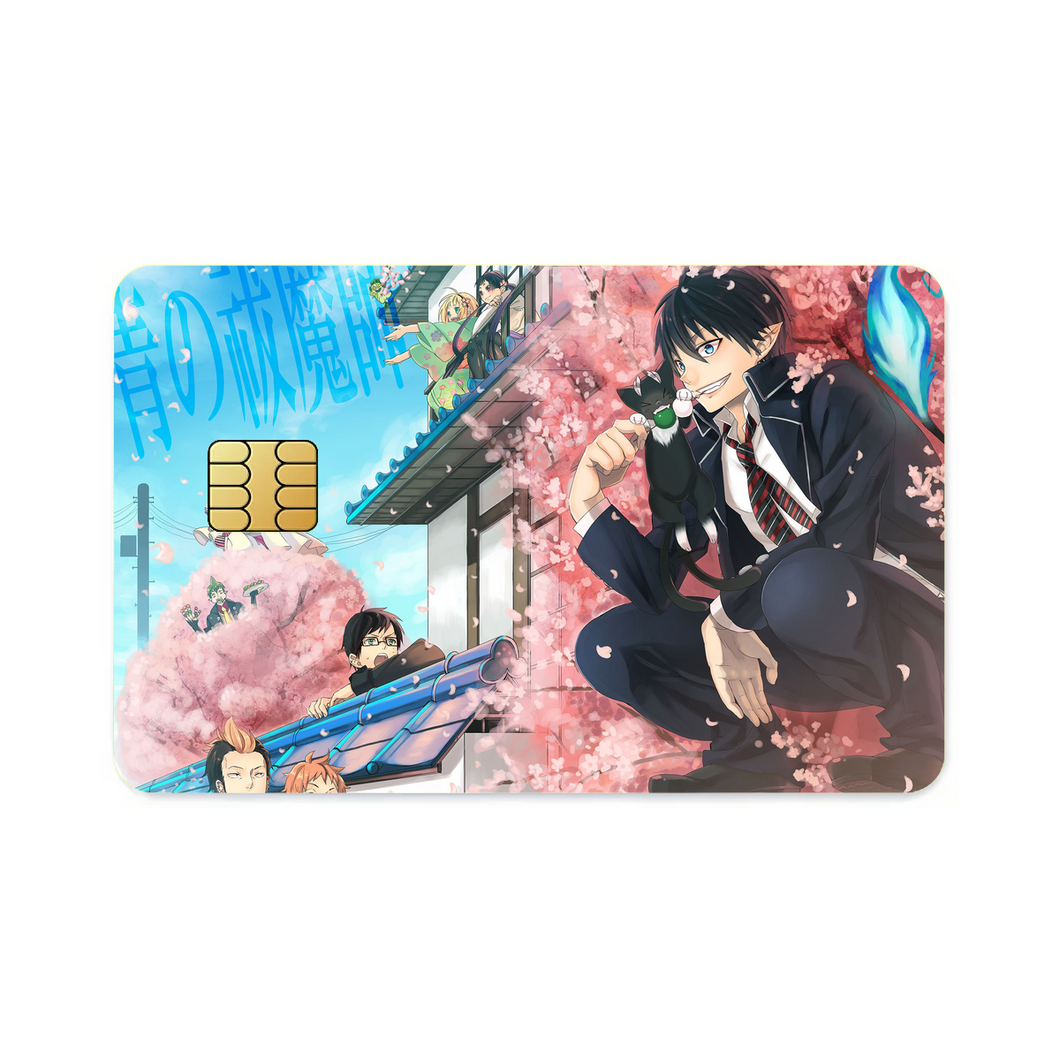 Ao No Exorcist Credit Card Skins (4-in-1 Pack)
