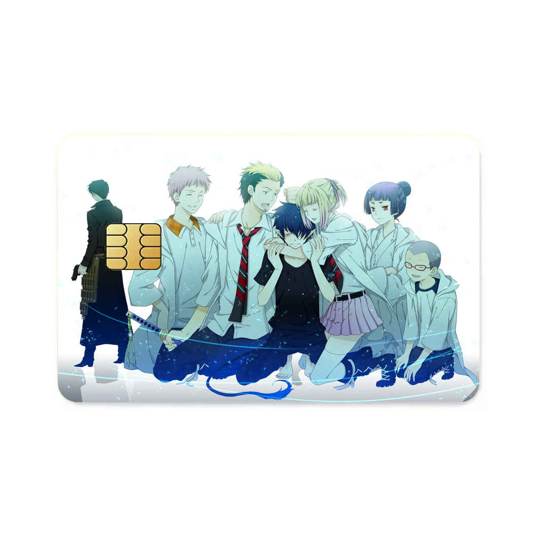 Ao No Exorcist Credit Card Skins (4-in-1 Pack)