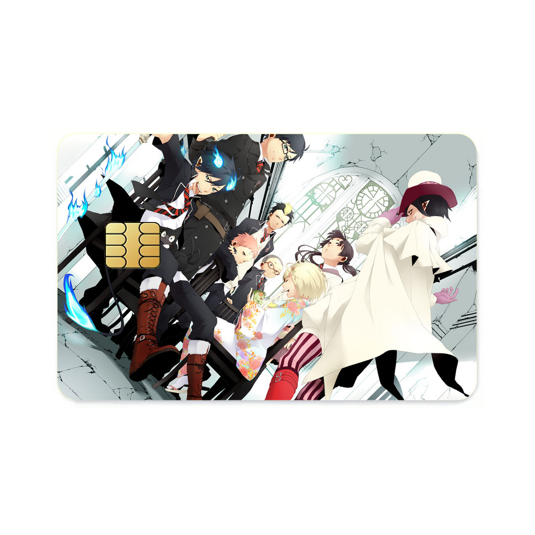 Ao No Exorcist  Credit Card Skins (4-in-1 Pack)