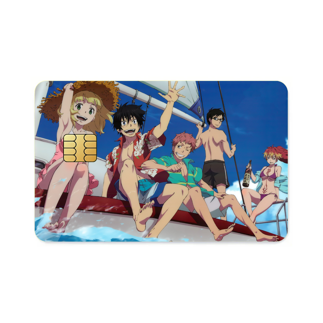Ao No Exorcist  Credit Card Skins (4-in-1 Pack)