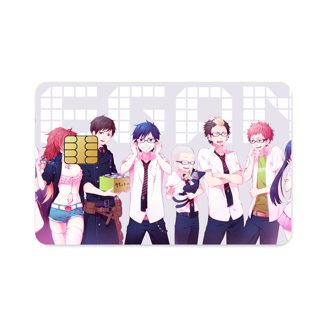 Ao No Exorcist  Credit Card Skins (4-in-1 Pack)