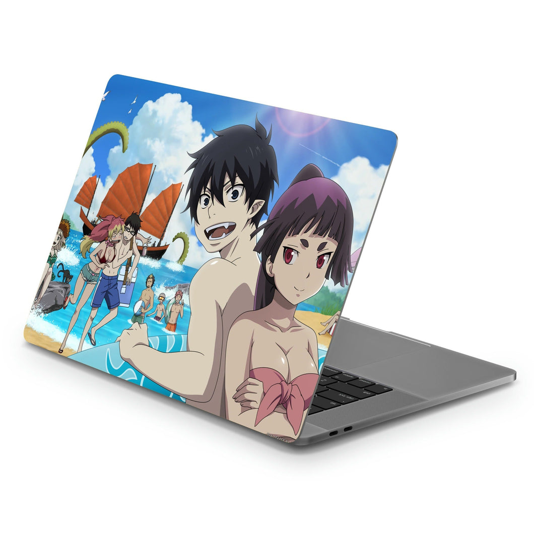 Ao No Exorcist  Macbook Skin