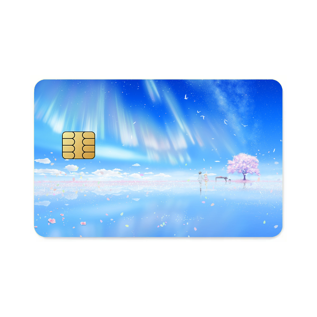 Arima and Kaori Credit Card Skins (4-in-1 Pack)