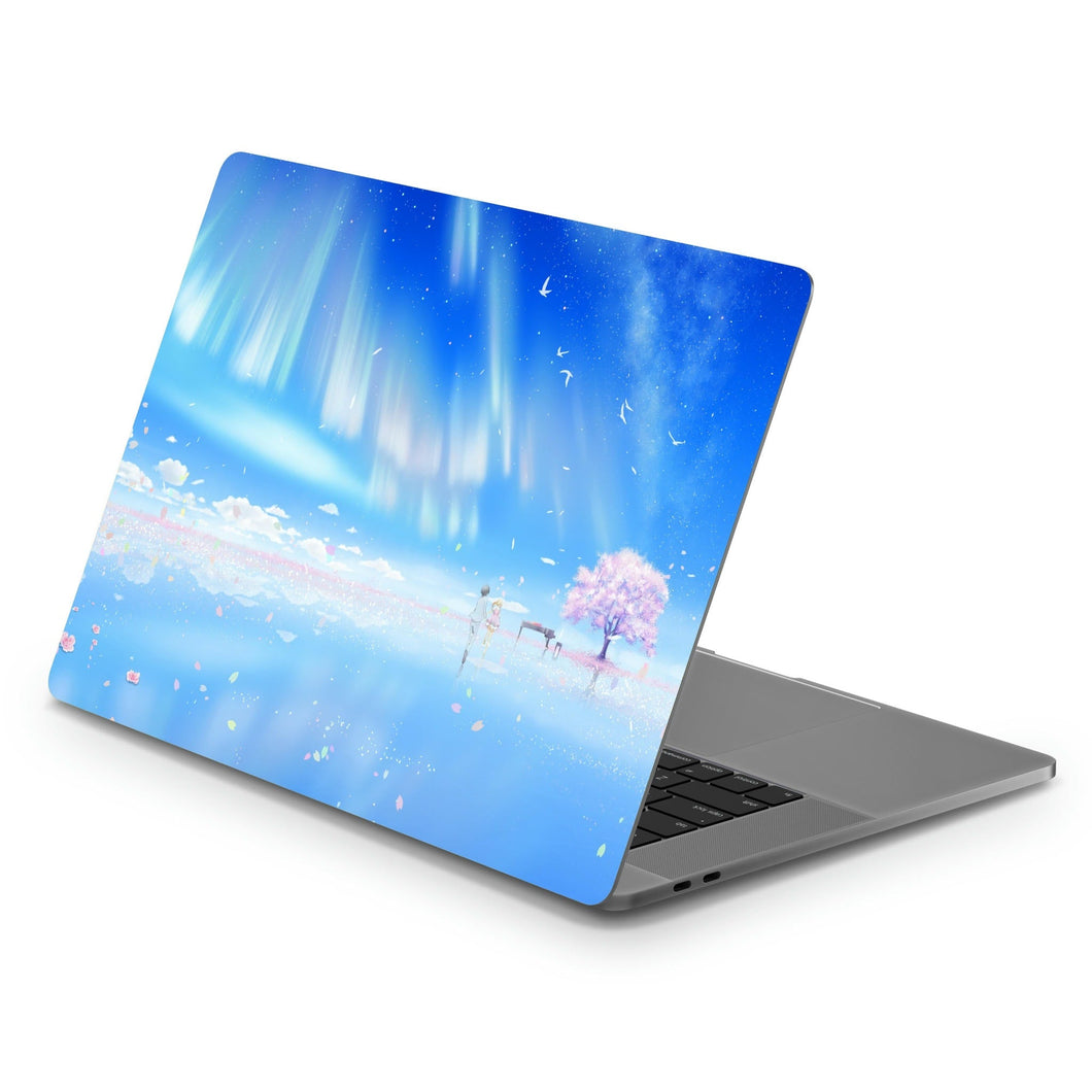 Arima and Kaori Macbook Skin