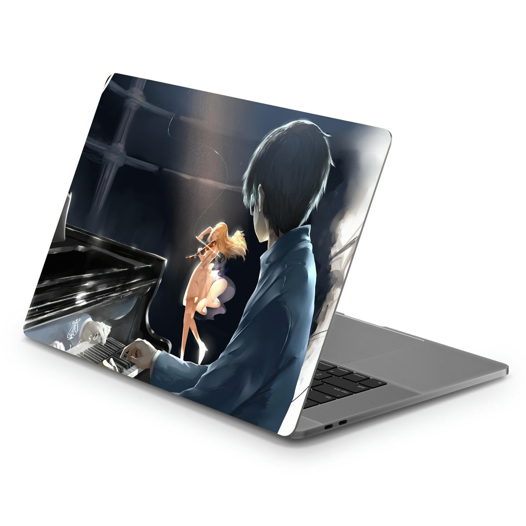 Arima and Kaori  Macbook Skin
