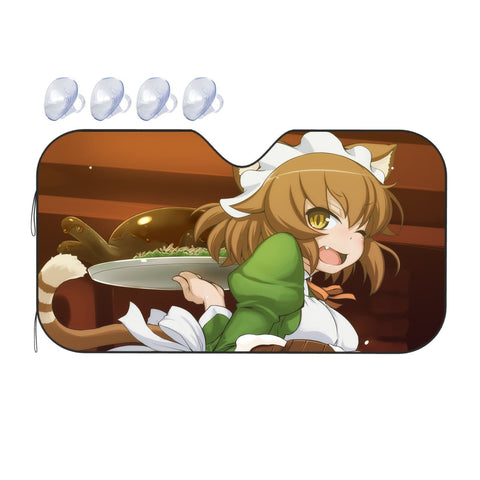 Is It Wrong to Try to Pick Up Girls in a Dungeon? Car Sunshades