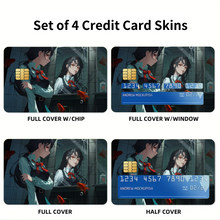 Load image into Gallery viewer, Asa Mitaka Credit Card Skins (4-in-1 Pack)
