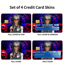 Load image into Gallery viewer, Asa Mitaka Credit Card Skins (4-in-1 Pack)
