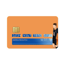 Load image into Gallery viewer, Asahi Azumane  Credit Card Skins (4-in-1 Pack)
