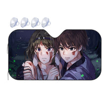 Load image into Gallery viewer, Ashitaka and Princess Mononoke Car Sunshade
