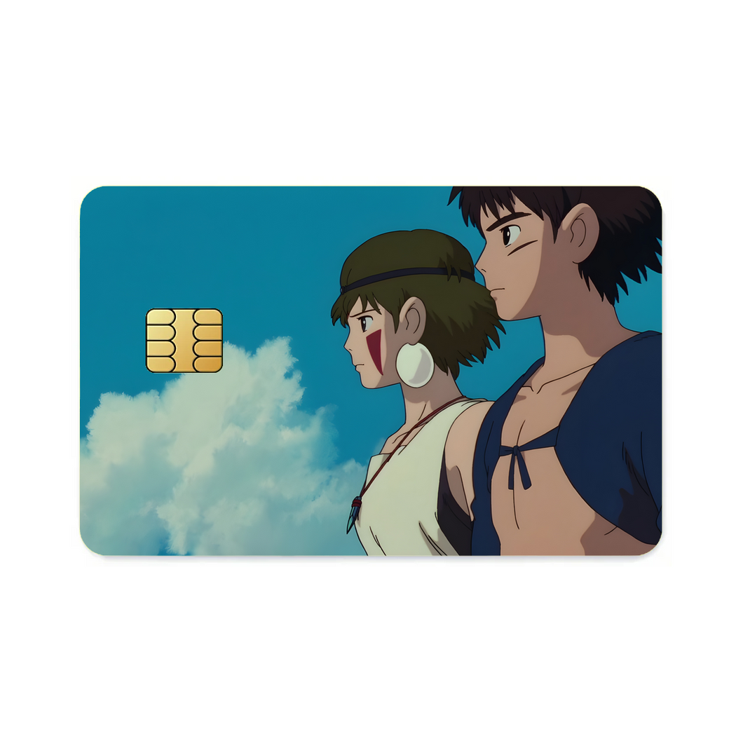 Ashitaka and San  Credit Card Skins (4-in-1 Pack)