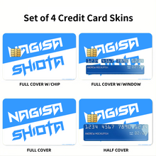 Load image into Gallery viewer, Assassination Classroom  Credit Card Skins (4-in-1 Pack)
