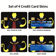 Load image into Gallery viewer, Assassination Classroom  Credit Card Skins (4-in-1 Pack)
