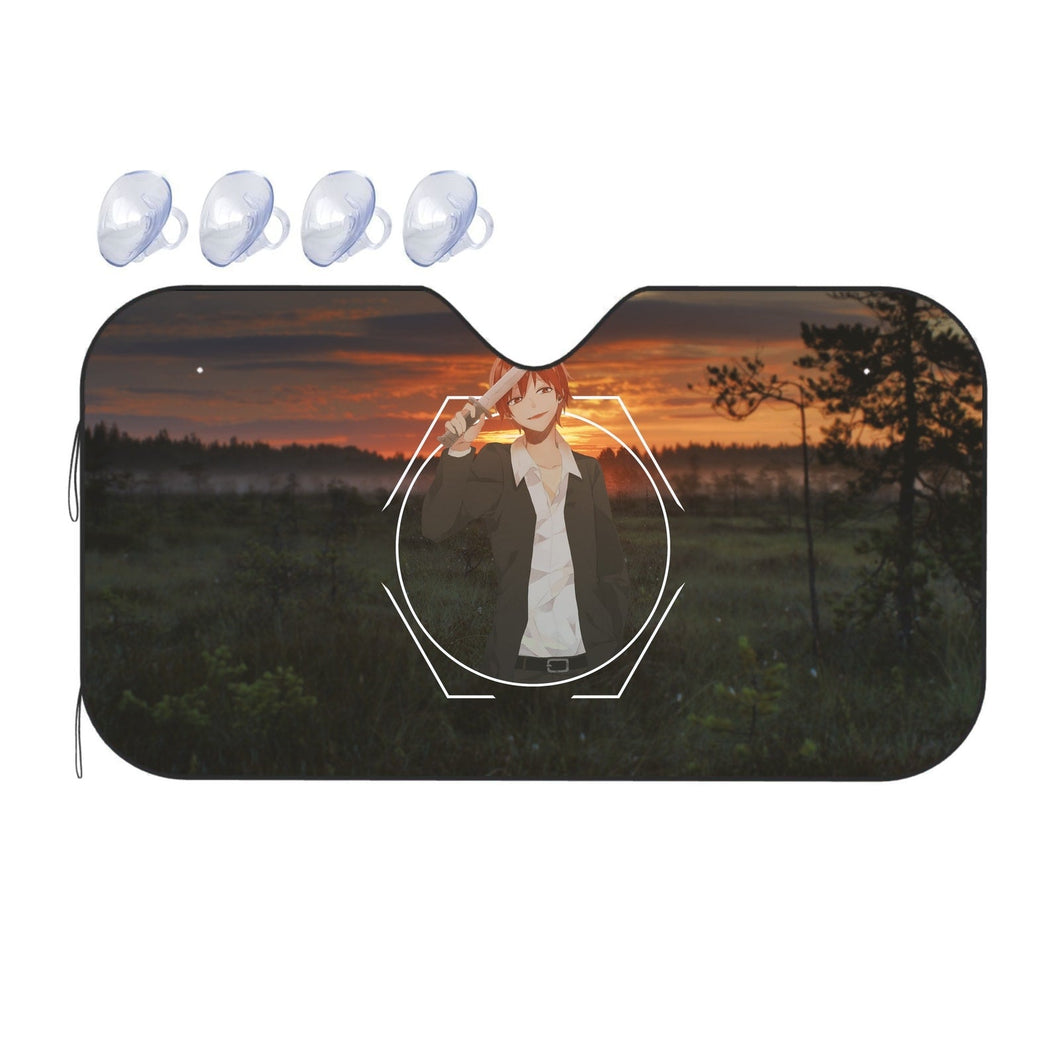 Assassination Classroom Karma Akabane  Car Sunshade