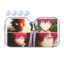Load image into Gallery viewer, Assassination Classroom Karma Akabane  Car Sunshade
