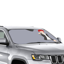 Load image into Gallery viewer, Assassination Classroom Karma Akabane  Car Sunshade

