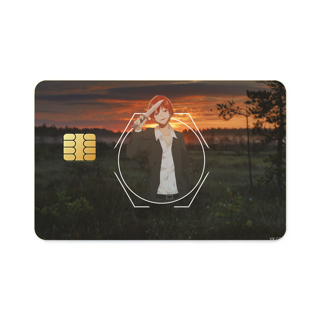 Assassination Classroom Karma Akabane  Credit Card Skins (4-in-1 Pack)