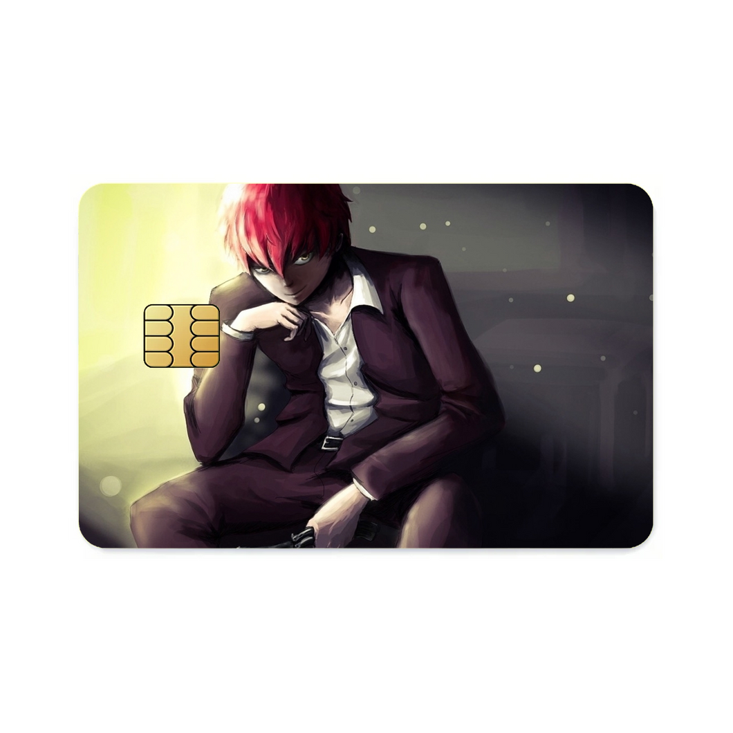 Assassination Classroom Karma Akabane  Credit Card Skins (4-in-1 Pack)