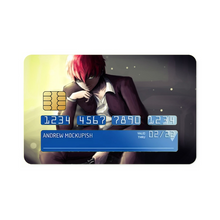 Load image into Gallery viewer, Assassination Classroom Karma Akabane  Credit Card Skins (4-in-1 Pack)
