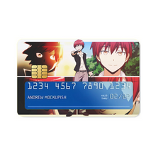 Load image into Gallery viewer, Assassination Classroom Karma Akabane  Credit Card Skins (4-in-1 Pack)
