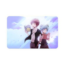 Load image into Gallery viewer, Assassination Classroom Karma Akabane, Nagisa Shiota  Credit Card Skins (4-in-1 Pack)
