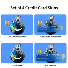 Load image into Gallery viewer, Assassination Classroom Karma Akabane, Nagisa Shiota, Kaede Kayano  Credit Card Skins (4-in-1 Pack)

