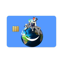 Load image into Gallery viewer, Assassination Classroom Karma Akabane, Nagisa Shiota, Kaede Kayano  Credit Card Skins (4-in-1 Pack)
