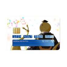 Load image into Gallery viewer, Assassination Classroom Koro-sensei  Credit Card Skins (4-in-1 Pack)
