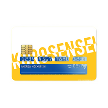 Load image into Gallery viewer, Assassination Classroom Koro-sensei  Credit Card Skins (4-in-1 Pack)
