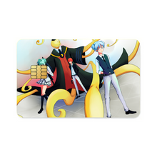 Load image into Gallery viewer, Assassination Classroom Koro-sensei, Karma Akabane, Nagisa Shiota, Kaede Kayano  Credit Card Skins (4-in-1 Pack)
