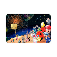 Assassination Classroom Koro-sensei, Karma Akabane, Nagisa Shiota, Kaede Kayano, Rio Nakamura  Credit Card Skins (4-in-1 Pack)