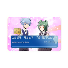 Load image into Gallery viewer, Assassination Classroom Nagisa Shiota, Kaede Kayano  Credit Card Skins (4-in-1 Pack)
