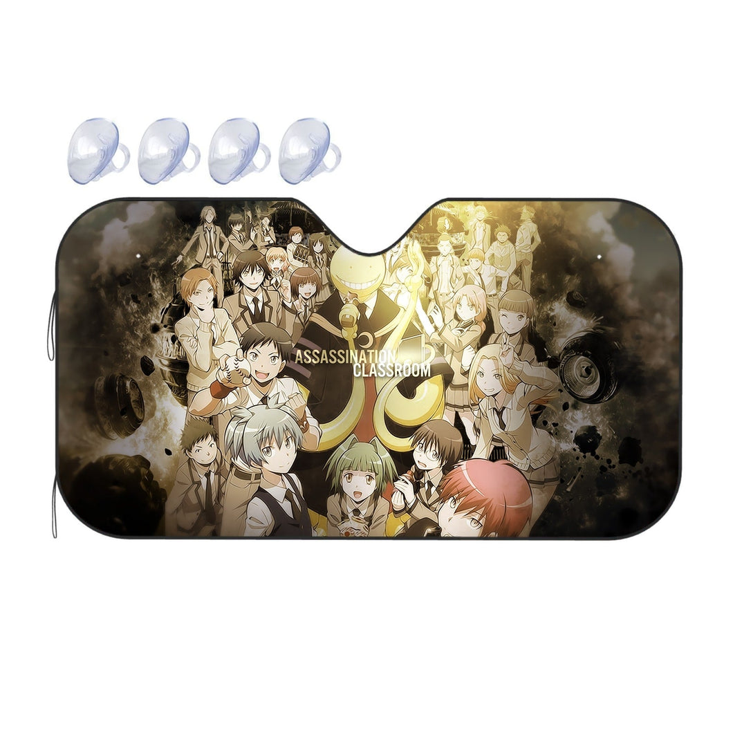 Assassination Classroom poster  Car Sunshade
