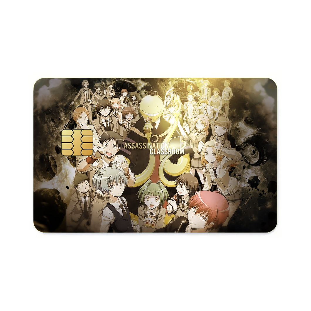 Assassination Classroom poster  Credit Card Skins (4-in-1 Pack)