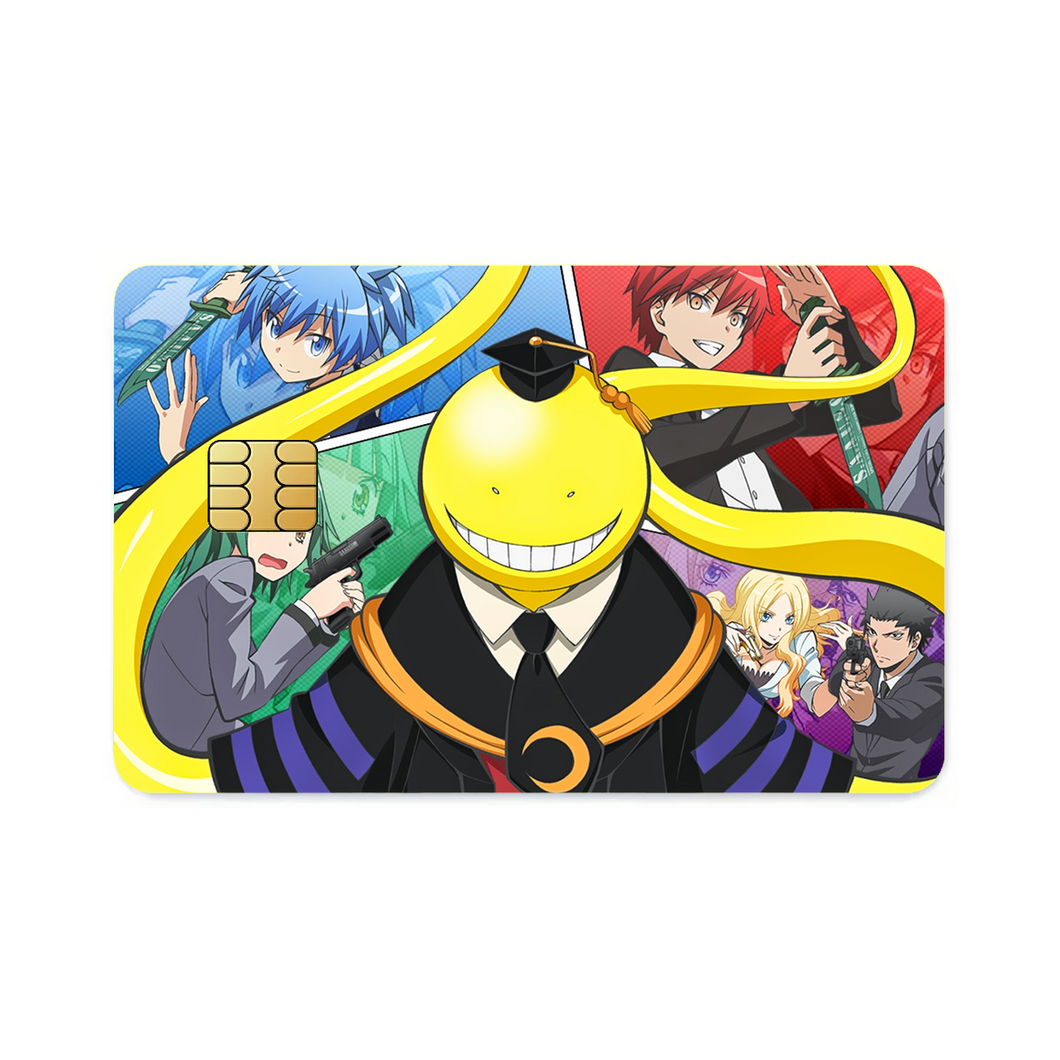 Assassination classroom's poster  Credit Card Skins (4-in-1 Pack)