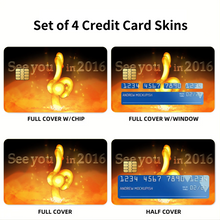 Load image into Gallery viewer, Assassination Classroom: See you in 2016 (Season 2)  Credit Card Skins (4-in-1 Pack)
