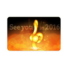 Load image into Gallery viewer, Assassination Classroom: See you in 2016 (Season 2)  Credit Card Skins (4-in-1 Pack)
