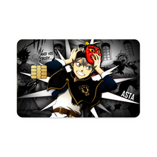 Load image into Gallery viewer, ASTA BLACK CLOVER  Credit Card Skins (4-in-1 Pack)
