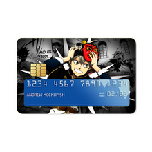 Load image into Gallery viewer, ASTA BLACK CLOVER  Credit Card Skins (4-in-1 Pack)
