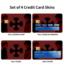Load image into Gallery viewer, Asta X Yuno  Credit Card Skins (4-in-1 Pack)
