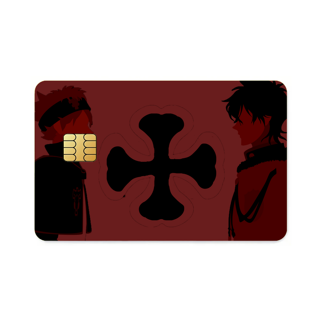 Asta X Yuno  Credit Card Skins (4-in-1 Pack)