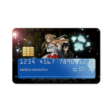 Load image into Gallery viewer, Asuna and Kirito  Credit Card Skins (4-in-1 Pack)
