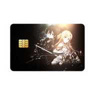 Asuna and Kirito (Sword Art Online)  Credit Card Skins (4-in-1 Pack)