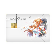 Asuna and Kiroto (Sword Art Online) Credit Card Skins (4-in-1 Pack)