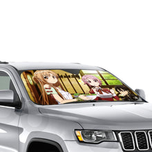 Load image into Gallery viewer, Asuna, Lisbeth and Kirito  Car Sunshade
